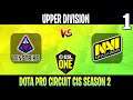 ESL One DPC CIS | Winstrike vs Navi Game 1 | Bo3 | Upper Division | DOTA 2 LIVE