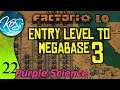Factorio 1.0 Entry Level to Megabase 3, Ep 22: PURPLE SCIENCE & UPGRADES - Guide, Tutorial