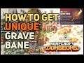 How to get Grave Bane Unique Glaive Minecraft Dungeons