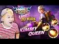 ជូនតាមសំណើរKimmy 20 Kills MVP - Kimmy Mobile Legends Khmer