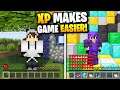 Minecraft, But Xp Makes The Game Easier