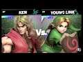Super Smash Bros Ultimate Amiibo Fights  – 9pm Poll Ken vs Young Link