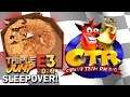 TripleJump E3 Sleepover NIGHT 2! - CTR & Crash Bash | TripleJump Live