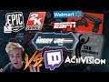 AJS News - 2K Bully Tactics, Walmart on Games, AngryJoe in the News, Ninja vs Twitch & Epic Sued!