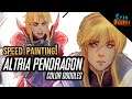 Altria Pendragon(Artoria) Color Doodles! - Speed Painting - Cyan Orange Studio