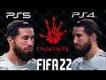 AS DIFERENÇAS DO FIFA22 DO PS4 PARA PS5!