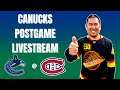 Canucks Postgame Livestream for March 19, 2021: Vancouver Canucks vs. Montreal Canadiens