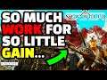Farming for WEEKS to get a .1% Upgrade in New World!