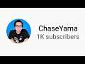 HOLY MOLY. 1000 Subscribers! - Thank you | ChaseYama
