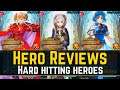Insane Attacks! K.O!  ft. Edelgard, Robin & More! | Hero Reviews #39 【Fire Emblem Heroes】