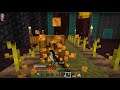 Let's play Minecraft Bedrock addon Life in the Nether EP4 (Villagers)