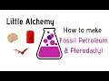 Little Alchemy-How To Make Fossil, Petroleum & Pterodactyl Cheats & Hints