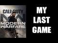 My Last Game Of Modern Warfare 2019 Before Black Ops Cold War (PS4 COD Gameplay)