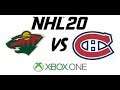 NHL 20 - Minnesota Wild vs. Montreal Canadiens - Xbox One
