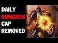 EXCITING Pre Patch news !!  Removal of Dungeon Cap