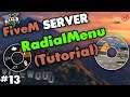 FiveM RadialMenu Einstellbares Menü für Befehle |  FiveM Server einrichten #13 | GTA5 RP Server |