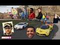 Forza Horizon 4 - Convoy de autos de famosos, Ep. #1 Cantantes! | Bad Bunny, Drake, Billie Eilish