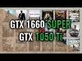 GTX 1660 SUPER vs GTX 1050 Ti Benchmarks | 59 tests