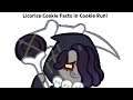 Licorice Cookie Facts! (Cookie Run) #Short