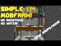 ▶ Minecraft Simple Mob Farm 1.14 Tutorial 📚 (No Redstone, No Water, ~7000 drops / hour)