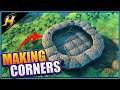 Valheim | How To Build Corners And Circles