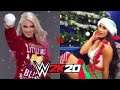WWE 2K20 Merry Blissmas vs Santa Mella on Fantasy Wednesday