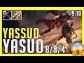 Yassuo - Yasuo vs. Pyke Mid - Patch 9.10 NA Ranked | REGULAR