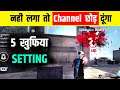 5 Hidden Headshot Setting In Free Fire | Free fire me Headshot Kaise Mare | Free Fire Me One Tap