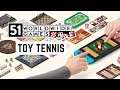 51 Worldwide Games: Toy Tennis - Game, Toy Set, Match