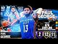 DIAMOND PAUL GEORGE GAMEPLAY! THE BEST SMALL FORWARD YOU CAN BUY IN NBA 2k21 MyTEAM