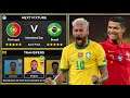 DLS 22 | Portugal 🇵🇹 vs 🇧🇷 Brazil | International Cup | Dream League Soccer 2022 Gameplay