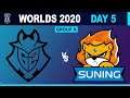 G2 Esports vs Suning - Worlds 2020 Group Stage Tiebreaker - G2 vs SNG