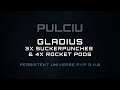Gladius with 3x Suckerpunches & 4x Rocket Pods - Star Citizen PU PvP - 3.11.0