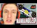 I WAS MANHANDLED BY THE COMPETITION! // NASCAR Unleashed Racing
