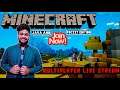 LIVE MINECRAFT MULTIPLAYER | JAWA & POCKET EDITION BOTH CAN JOIN | ROAD TO 1.6K SUBSCRIBERS GIVEAWAY