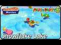 Mario Party 6 - Snowflake Lake (2 Players, 50 Turns, Mario vs Yoshi vs Koopa Kid vs Peach)