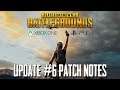 PUBG Xbox One/PS4 Update #6 Patch Notes - PlayerUnknown's Battlegrounds - April Update