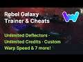 Rebel Galaxy Trainer +10 Cheats (Custom Warp Speed, Unlimited Credits, Unlimited Deflectors, & More)