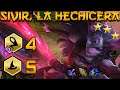 ⭐⭐⭐Sivir, La hechicera 🧙‍♀️ - Francotiradores 🔫x4 Magos 🧙x5  en TFT | Teamfight Tactics LOL Español