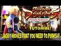 VF5US- JACKY MOVES THAT YOU NEED TO PUNISH! (Virtua Fighter 5: Ultimate Showdown)- Lau Chan Tutorial