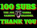 100 SUBSCRIBERS THANK YOU