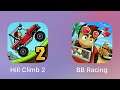 Beach Buggy Racing - BB Racing 1 VS Hill Climb Racing 2 | Racing Gameplay