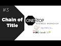 Chain of Title - what do I need to be thinking about? | One Stop Business