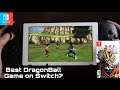 DragonBall Xenoverse 2 Nintendo Switch Handheld Gameplay