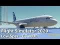 Flight Simulator 2020 On Low Spec Nvidia GeForce GT 1030 GDDR5