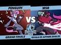 Frostbite 2020 RoA Grand Finals - Penguin (Absa) Vs. SNT | MSB (Clairen) Rivals of Aether Singles
