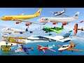 GTA V: Every Airplanes Test Flight Gameplay (60FPS)