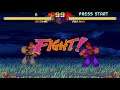 MAME Street Fighter Zero 2 Alpha (vs. Shin Gouki, Round 1 Strategy)