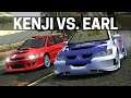 NFS Most Wanted - KENJI vs. EARL Full Race