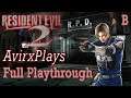 Resident Evil 2 HD (Original) (Leon B) | First Time Playing | Full Playthrough